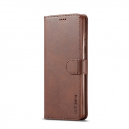 Θήκη Samsung Galaxy A51 LC.IMEEKE Wallet Leather Stand-coffee