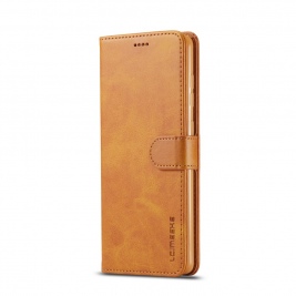 Θήκη Samsung Galaxy A71 LC.IMEEKE Wallet Leather Stand-brown