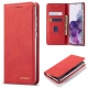 Θήκη Samsung Galaxy A51 LC.IMEEKE LC-002 Leather Wallet Stand-red