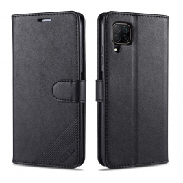 Θήκη Huawei P40 Lite AZNS Wallet Leather Stand-black