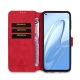 Θήκη Xiaomi Redmi Note 9S/9 Pro/9 Pro Max DG.MING Retro Style Wallet Leather Case-Red