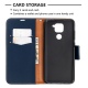 Θήκη Xiaomi Redmi Note 9 Litchi Skin Wallet case-blue