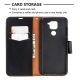 Θήκη Xiaomi Redmi Note 9 Litchi Skin Wallet case-black