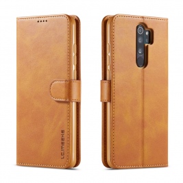 Θήκη Xiaomi Redmi 9 LC.IMEEKE Wallet Leather Stand-brown