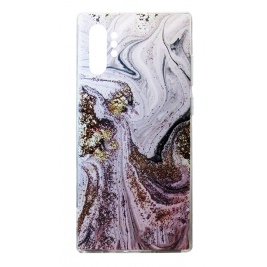 Θήκη Samsung Galaxy Note 10 Plus Silicone Pattern Back Case-colourful painting