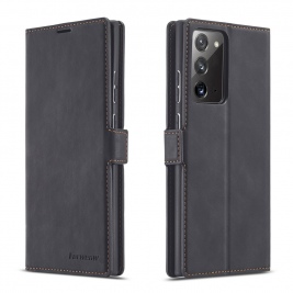 Θήκη Samsung Galaxy Note 20 FORWENW Wallet leather stand Case-black