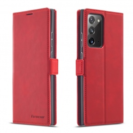 Θήκη Samsung Galaxy Note 20 FORWENW Wallet leather stand Case-red