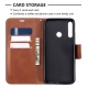 Θήκη Huawei P40 Lite E Leather Wallet Stand Phone Case-coffee