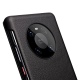 Θήκη Huawei Mate 40 Pro QIALINO Fine Smooth Leather Pattern Flip View Case-Black
