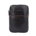Θήκη Universal 17x 12 cm genuine QIALINO Leather big size up to 6.5'' phone bag-black