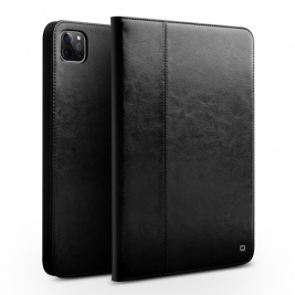 Θήκη iPad pro 11" 2020 genuine Leather QIALINO Folding Stand and Auto Sleep Wake up Smart Features -Black