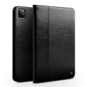 Θήκη iPad pro 11'' 2018/ 2020 /2021 genuine Leather QIALINO Folding Stand and Auto Sleep Wake up Smart Features -Black