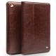 Θήκη for iPad Mini 5 genuine Leather QIALINO Folding Stand and Auto Sleep Wake up Smart Features -Brown