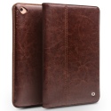 Θήκη for iPad Mini 4/5 genuine Leather QIALINO Folding Stand and Auto Sleep Wake up Smart Features -Brown