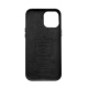 Θήκη iphone 12 mini 5.4" QIALINO Calf leather pattern-black