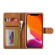 Θήκη iPhone 12/12 Pro 6.1" LC.IMEEKE Wallet leather stand Case-brown