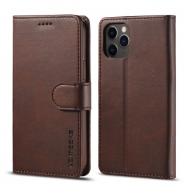 Θήκη iPhone 12 Pro Max 6.7" LC.IMEEKE Wallet leather stand Case-coffee
