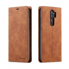Θήκη Xiaomi Redmi Note 8 Pro FORWENW Wallet leather stand Case-brown
