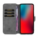 Θήκη iPhone 12 mini DG.MING Retro Style Wallet Leather Case-Grey