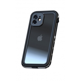 Θήκη αδιάβροχη iPhone 12 6.1" Waterproof Covering Clear Back case Redpepper-White